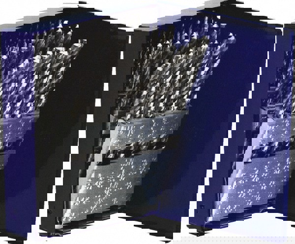 Drill Bit Set: Jobber Length Drill Bits, 60 Pc, 0.04